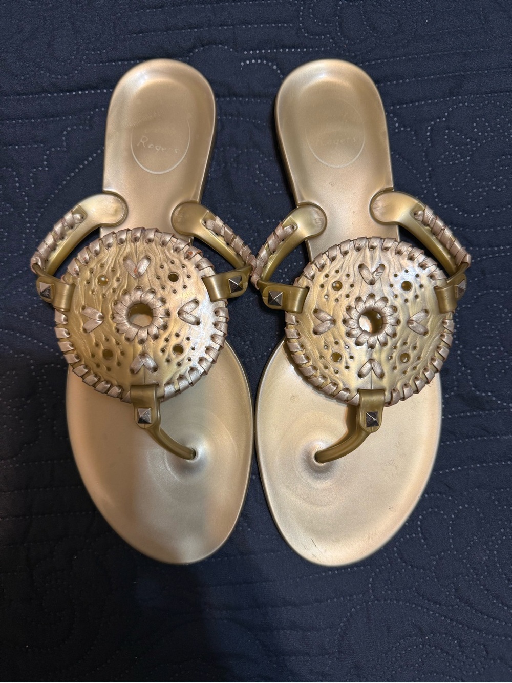 Jack Rogers Jelly Sandals Size 9
